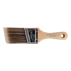 Paint Brushes 4-Pack Angle Brushes in Assorted Sizes for All Latex and Oil