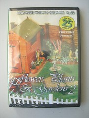 Dolls House World Flowers Plants & Gardens 2 Miniatures Project CD +Bonus Craft