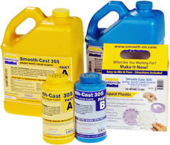 Smooth-On Smooth-Cast™ 305 Liquid Plastic Resin for Special Effects, & More, Whi