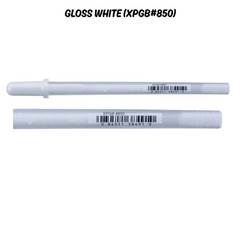 Sakura Gelly Roll Glaze Gloss Pen, White Ink, 0.8mm XPGB#850 3D Ink , Lot of 6