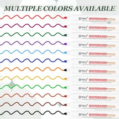 6Pcs Whiteboard Markers, Fine Tip Dry Erase Markers, Yellow