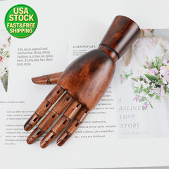 10.2″ Wooden Artist Hand Model Left Mannequin for Drawing Art Display