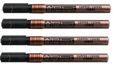 Pen Touch Fine Point Permanent Paint Markers 1.0Mm Copper Bronze Metallic