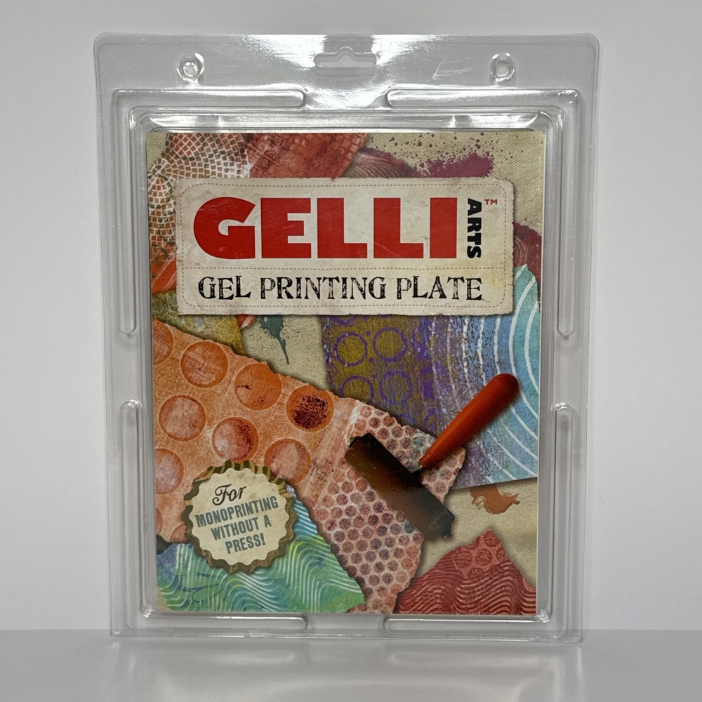 GELLI ARTS Gel PRINTING Plate 8×10 Stamping Monoprinting, Brand New Sealed