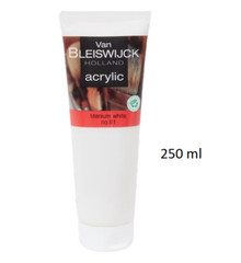 van Bleiswijck Acrylic Paint Set, Artist Paint, Multiple Colors, 250ml