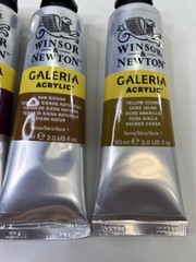 Winsor & Newton Galeria Acrylic Paint Set of 5 Tubes 60 ml New