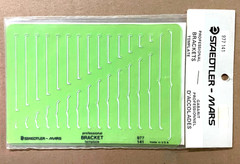 Staedtler Mars Brackets Template 977 141 VINTAGE Berol Pickett Koh-i-Noor Timely