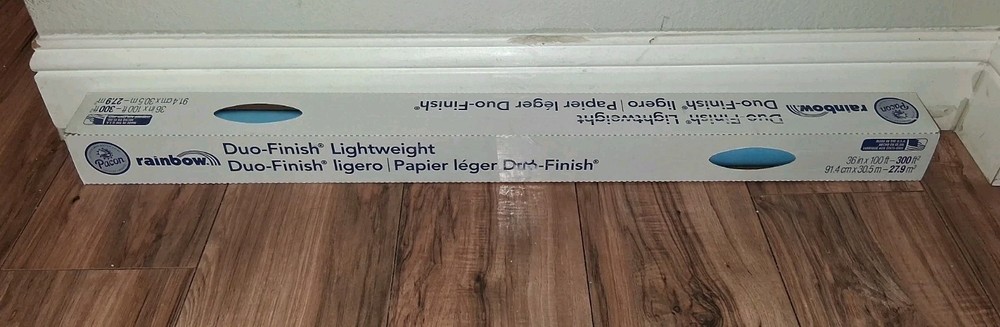 Pacon Rainbow Duo-Finish Kraft Paper Roll 36″ x 100′ Sky Blue New!