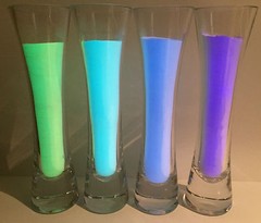 Glow in the Dark Pigment Powder 100g AQUA BLUE, SuperGrade Strontium Aluminate