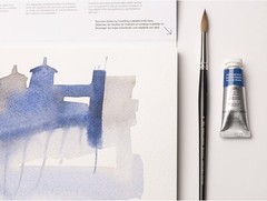 Professional Watercolor Brush – Series 7 #4 Round