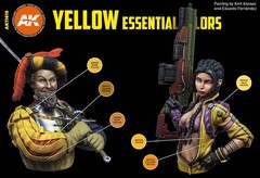 Yellow Essential 3G Acrylic Paint Set (6 Colors) 17ml Bottles