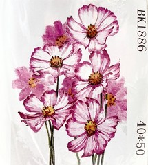 NEW 2020s Unbranded Flowers BK1886 PBN Paint By Number Kit 15.75″x19.69″ 1211