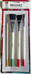 DINA WAKLEY Media Brushes Collage Words Gel Plate Texture Combs RANGER Dylusions
