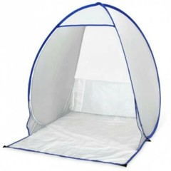 Pop Up Portable Spray Booth Tent Paint Shelter w/ Storage Bag Easy Setup Clean