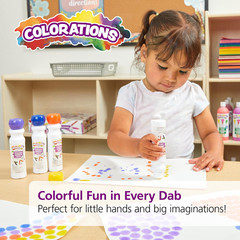 Dabber Dot Markers Set – 4 Colors, 12 Sets for Kids Crafts & Gifts
