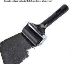Durable Rubber Brayer Rollers Set – Ideal for Printmaking, Inking, and Crafting
