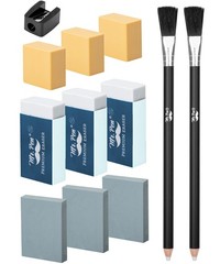 Mr. Pen- Art Eraser Set, 12Pcs, Pencil Eraser, Artist White