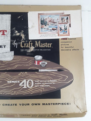RARE Vintage Craft Master Mountain Waters Paint By Number Set NA-444 Palmer Pann