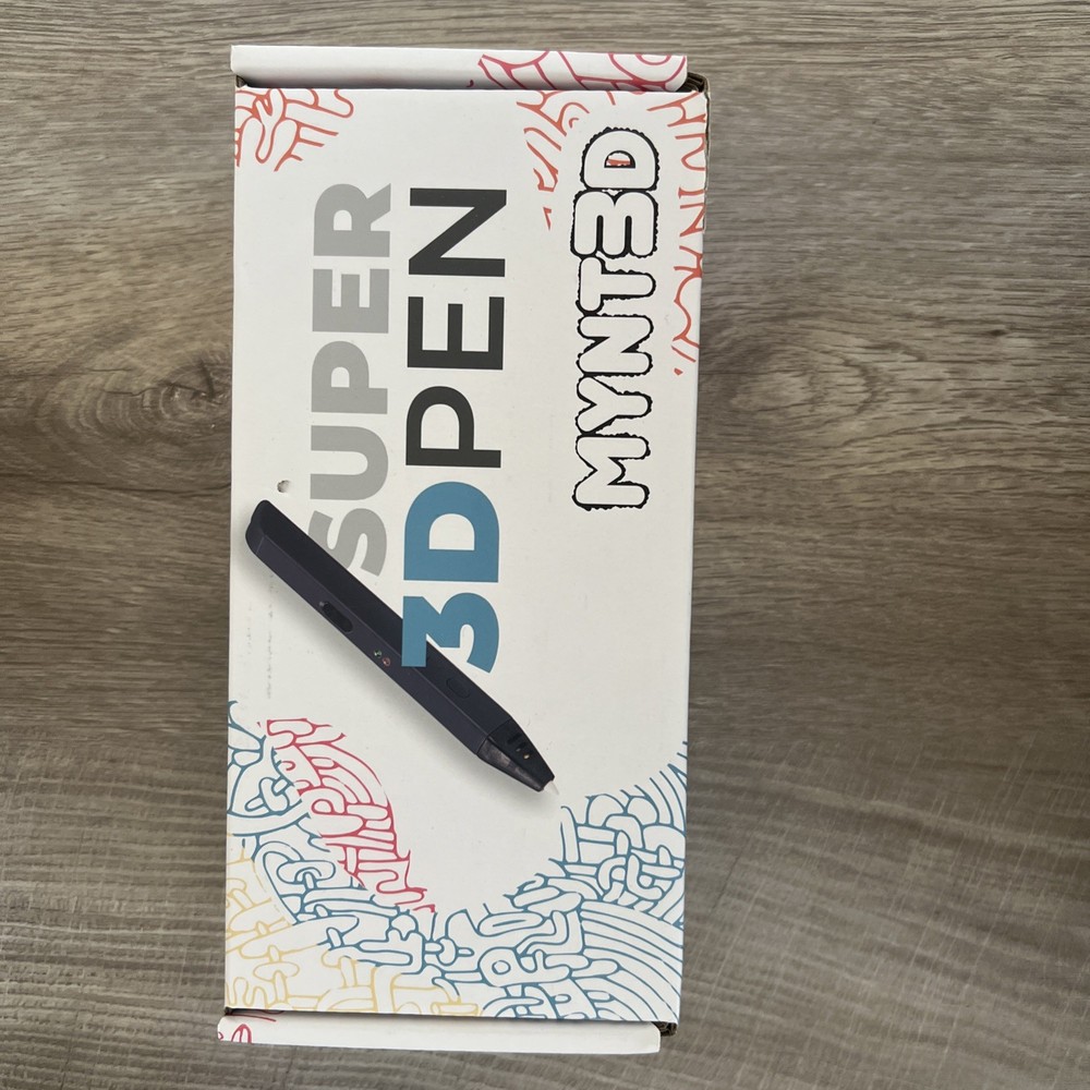 MYNT3D Super 3D Pen – 1.75mm ABS/PLA Compatible – (Description)