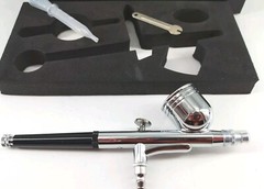 New Action Airbrush For Nail Art Make Up 0.3 mm- 0.5 mm Beauty61003 NIB
