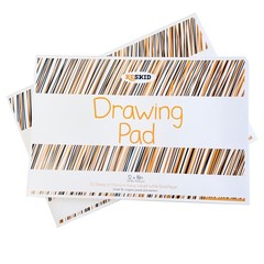 Reskid Drawing Paper Pad (12 x 18 inches) – 50 Sheets, 12×18 (2PACK), White