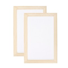 2 Pcs Paper Making Screen Wooden Paper Making Mould 11.8×7.9 Inch