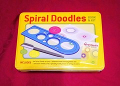 Spiral Doodles Art Pad Book & Kit New in Package Fun For All Ages