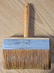Vintage 6 Inch Professional Glazing Paintbrush – 75% China / 25% Ox
