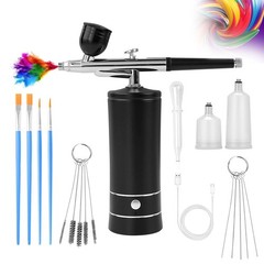 Wireless Airbrush Kit with Compressor – Dual Pressure for Makeup & Artistry