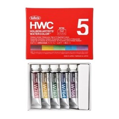 Holbain Transparent Watercolors Nightfall Colors Watercolor Paint Set 5-Color