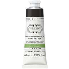Charbonnel Professional Printing Waterwashable Ink 60ml 2 oz Black Luxe C