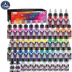 42-Color Airbrush Paint Set with Primers & Thinners for Endless Creativity