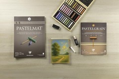Pastelmat Card, 18x24cm, 360, Assorted Colours (12 Sheets), 18 x 24 cm