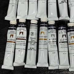 24x Grumbacher Academy And Liquitex Water Color .25 Fl. Oz. **As-Is READ**