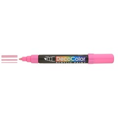 Uchida 315–9 Marvy Deco Color Chisel Tip Acrylic Paint Marker, Pink