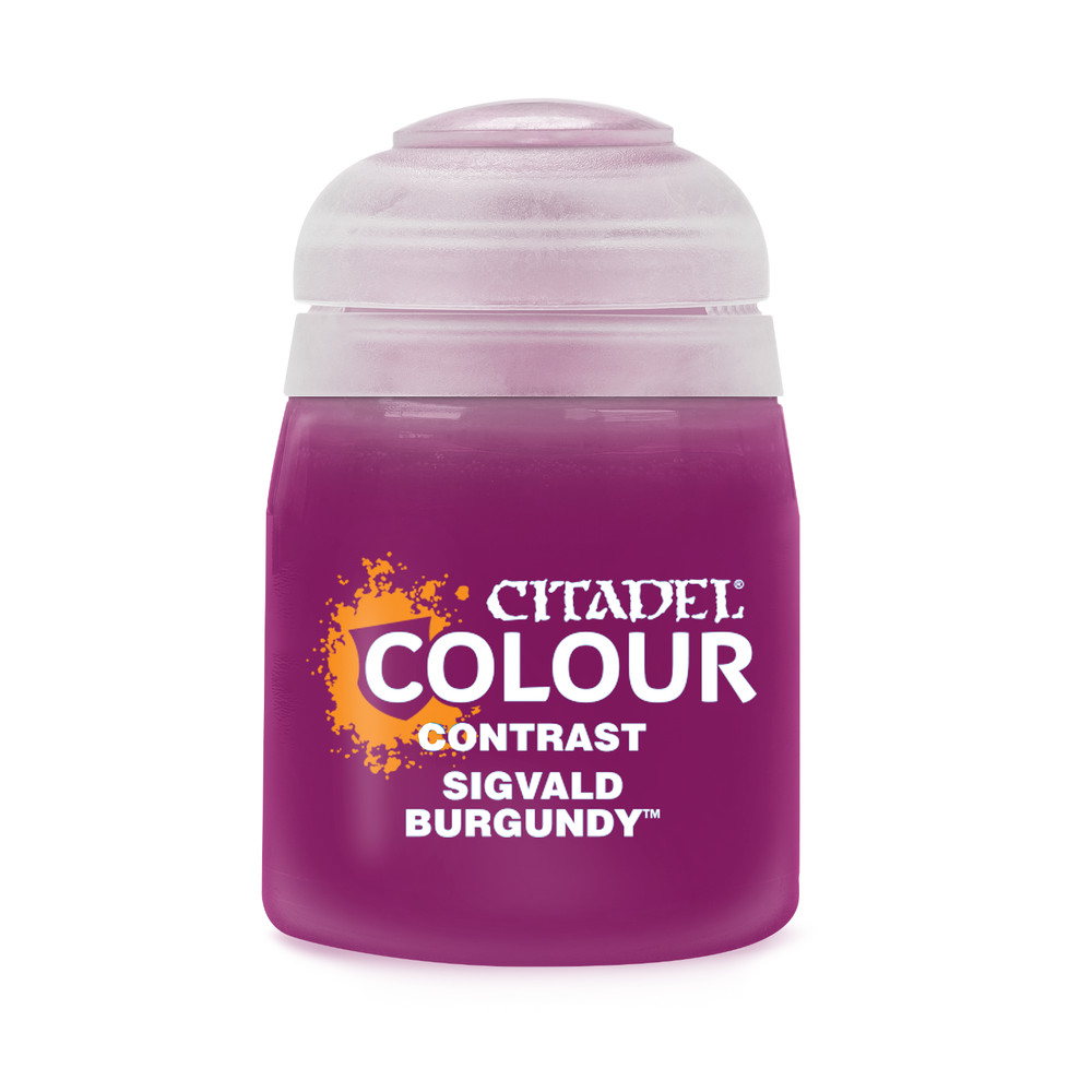 Games Workshop Citadel Colour Contrast Paint: Sigvald Burgundy 29-64 Warhammer