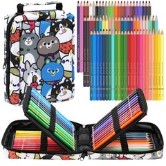 75 Pack Art Drawing Supplies Set with 72 Color Colored Pencils Kit, Eraser, a…