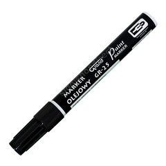 Universal Black Paint Marker Oil Based Waterproof Pen Wood Glass Plastic Tyre