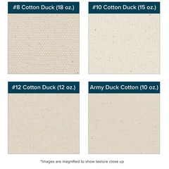 Canvas Fabric 12oz Cotton Duck 84 x 6 Yards Unprimed Bulk Creative Mark Deluxe