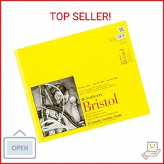 Strathmore 300 Series Tape Bound Bristol Pad, 100 lb. Vellum Surface, 14 X 17 in