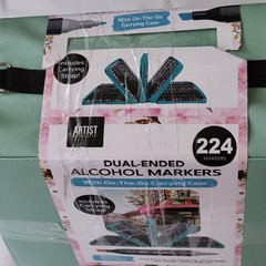 Artist Concepts Dual Ended Alcohol Markers 224 With On The Go Carrying Case