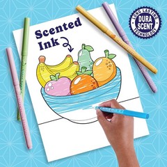 Pastel Smarkers 16 Count Washable Scented Markers