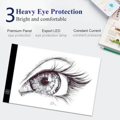 Led Drawing Copy Pad 3 Level Dimmable Board Table Animation Painting Educational
