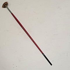 Vintage A. Langnickel Royal Sable 5050 Long Handle Blender Fan Brush Size 4