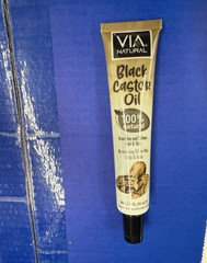 VIA Natural Black Castor Oil Model, Black Color