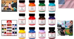 Flexible Paint for Shoes & Furniture – 12 Colors