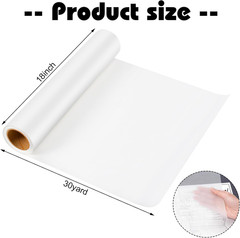 Tracing Paper Roll 18Inch X 30 Yards White Translucent Pattern Paper Trace Paper