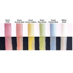 Kuretake GANSAI TAMBI PEARL COLORS, 6 colors set, Watercolor pa Kitchen