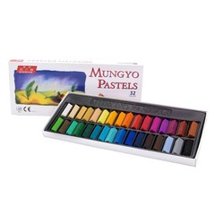 Non Toxic Square Chalk, Soft Pastel, 32 Colors