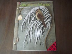 Plaid Acrylic Paint Instruction Book – A Walk in the Woods – By Mary McCullah